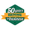 50 years bekins logo